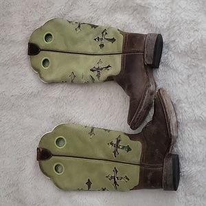 Ariat Boys' Ranchero Camo Cross Western Cowboy Boots